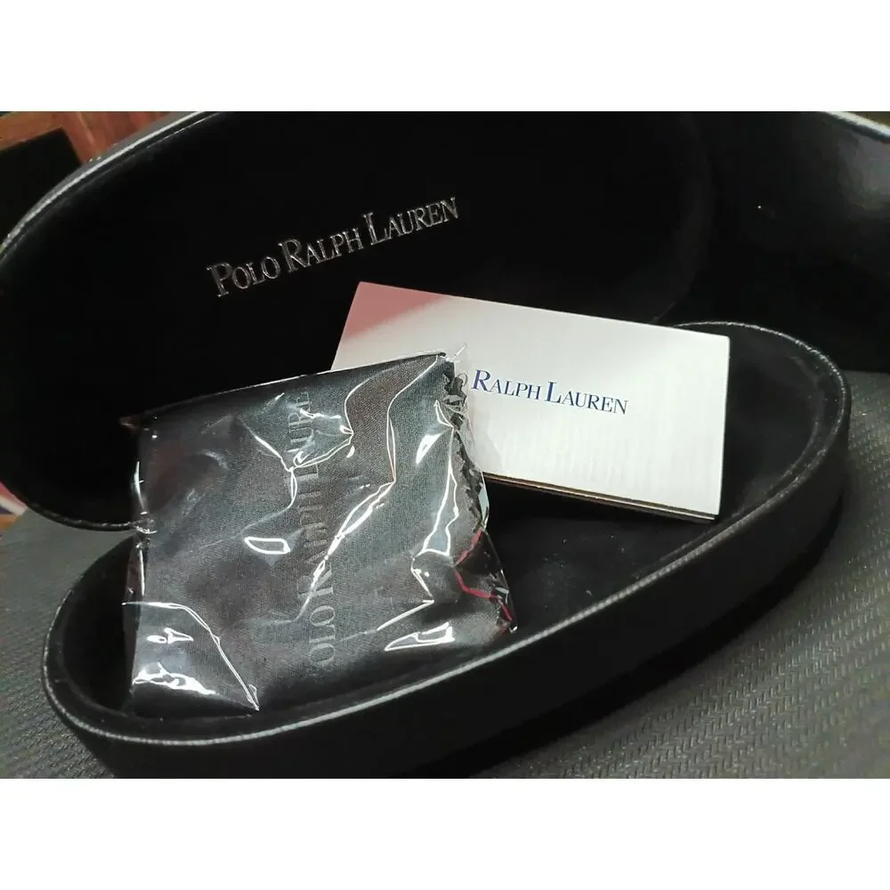 Polo Ralph Lauren Eyeglass Case Outer Box Cleaning Cloth Set Empty Hard Case